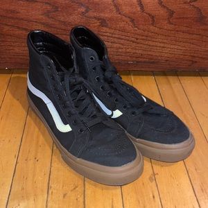 Vans high tops.